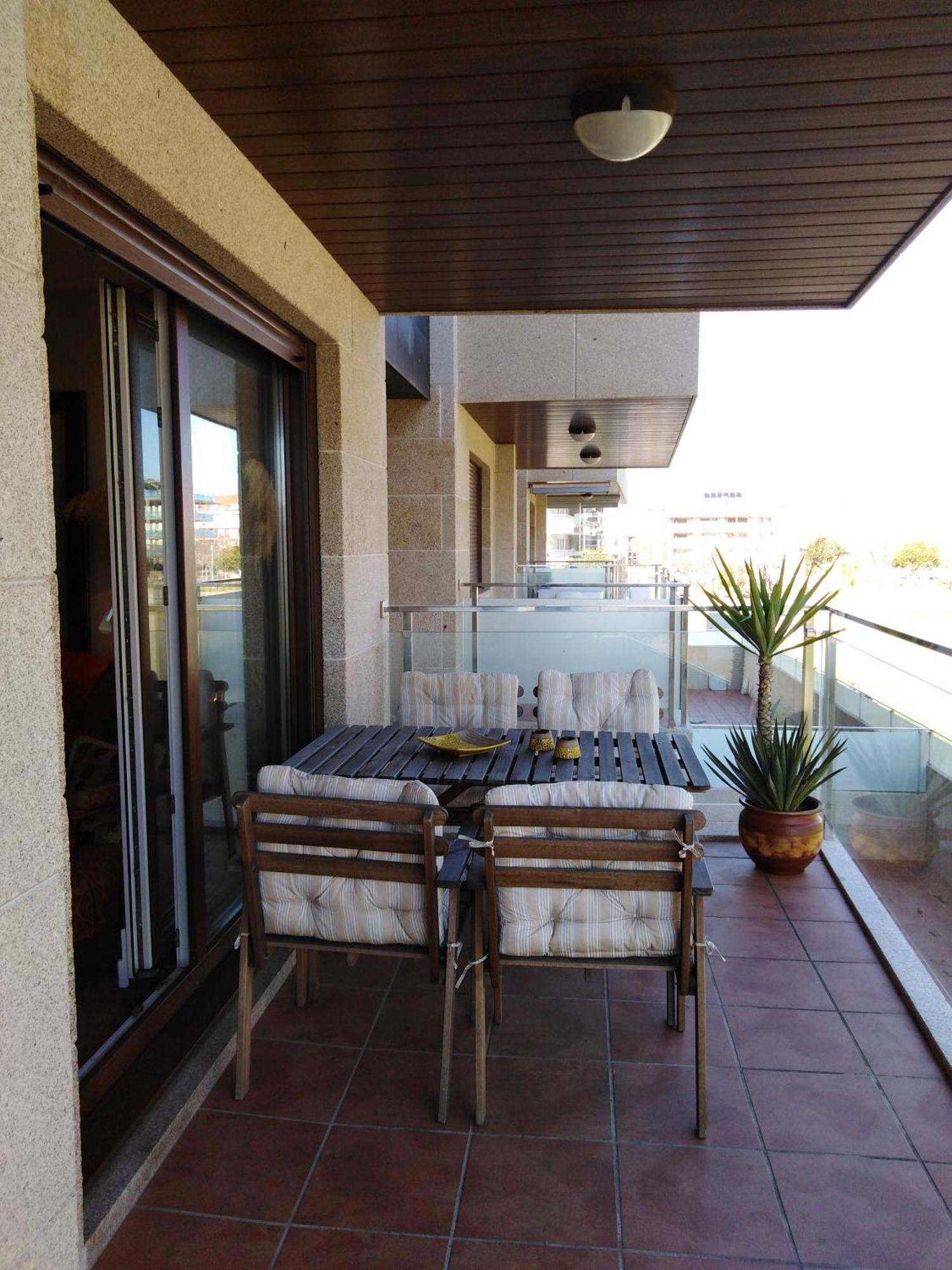 Apartamento Playa Canelas Portonovo Exterior foto